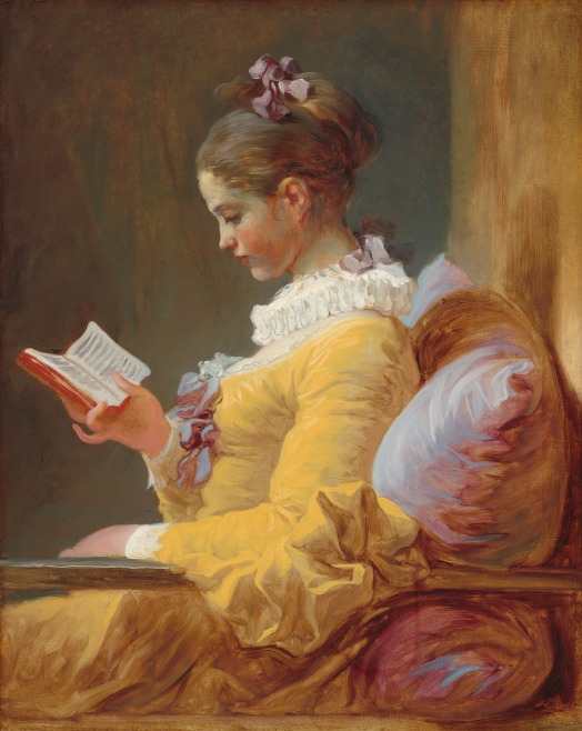 La Liseuse (The Reader), 1776, by Jean-Honoré Fragonard